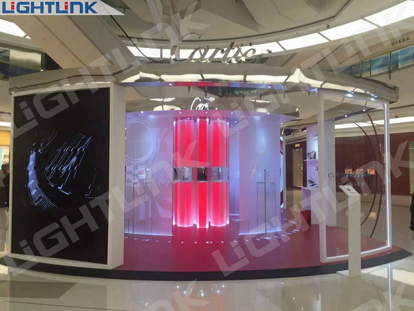 Cartier luxury store exhibition