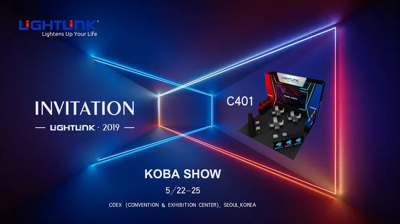 #Lightlink Display will continue its ‘GLORY AND E-SPORTS STORM’ journey at KOBA SHOW 2019
