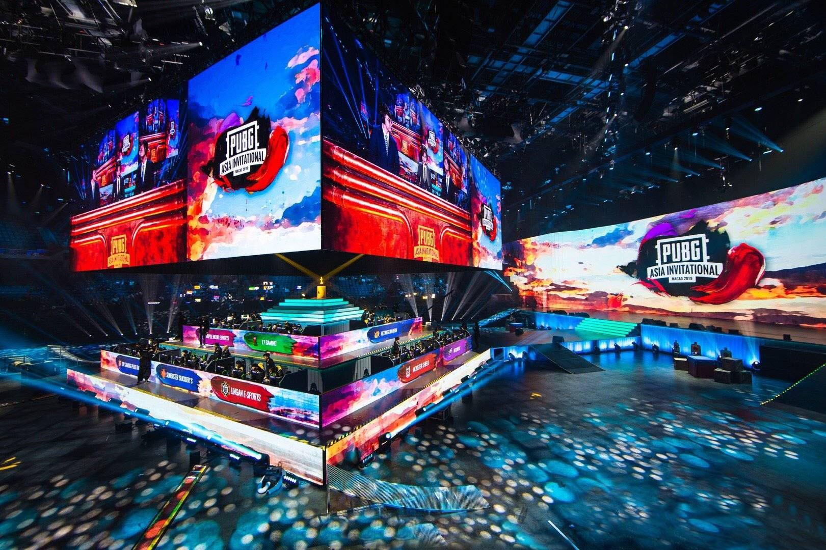 Over 1800sqm LED delivered by Lightlink Display at PUBG Asia Invitational