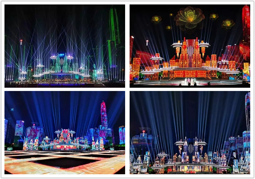 Lightlink creates a brilliant visual image for Spring Festival Evening Session in shenzhen