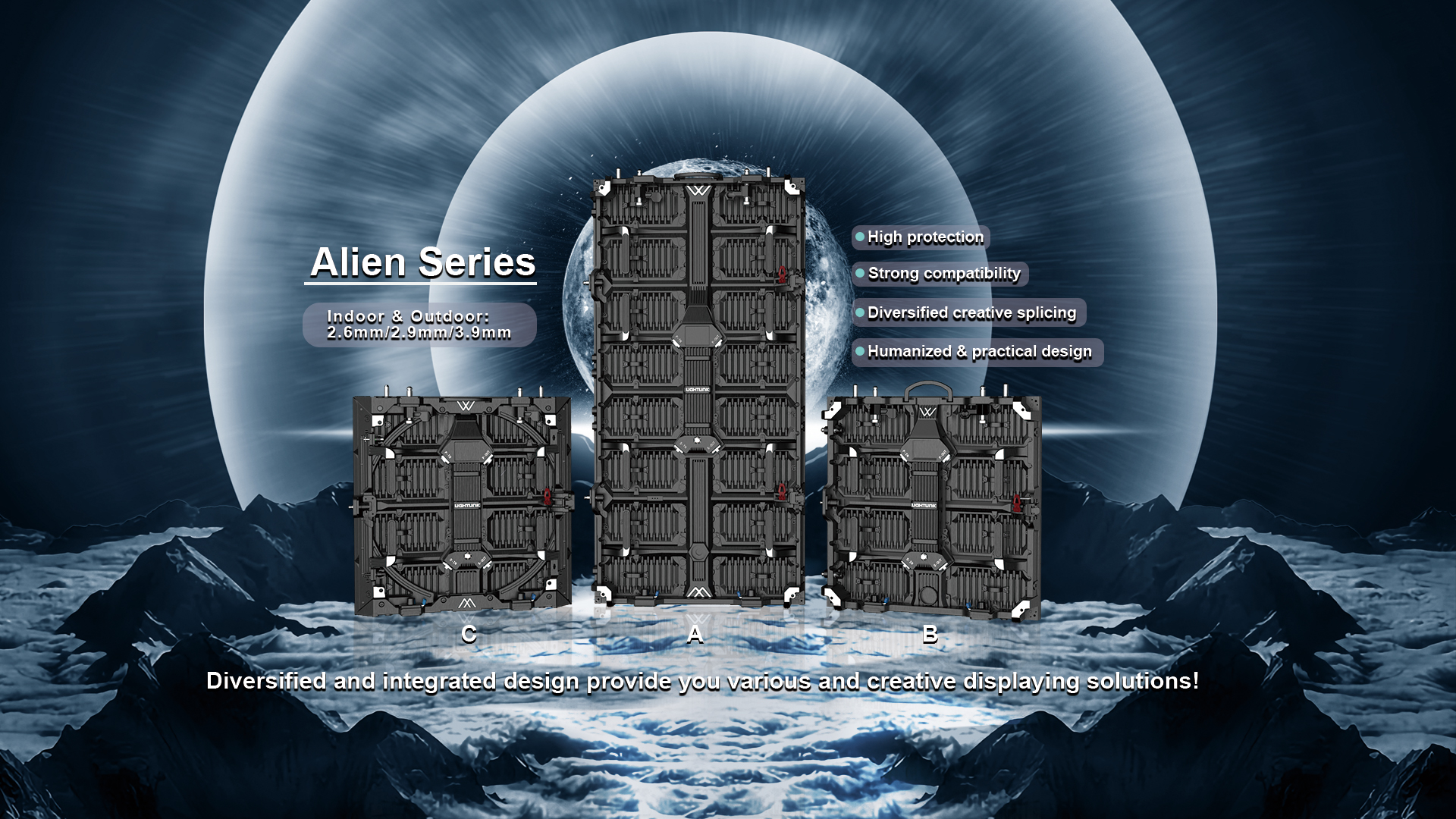 Lightlink Display Alien series stage led screen