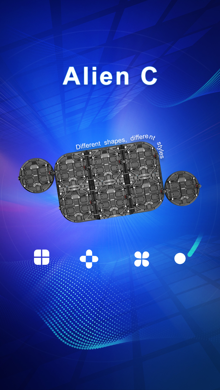 Creative LED Display - Alien C