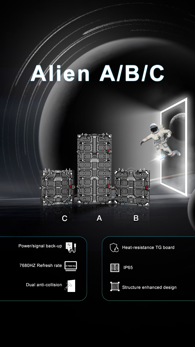 LED Screen Rental - Alien A/B/C