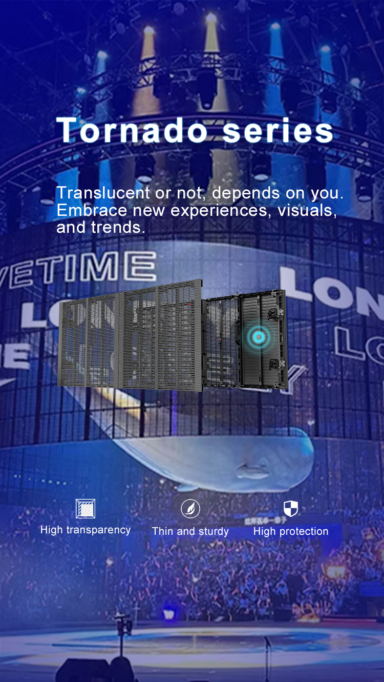 LED Transparent Display - Tornado Series