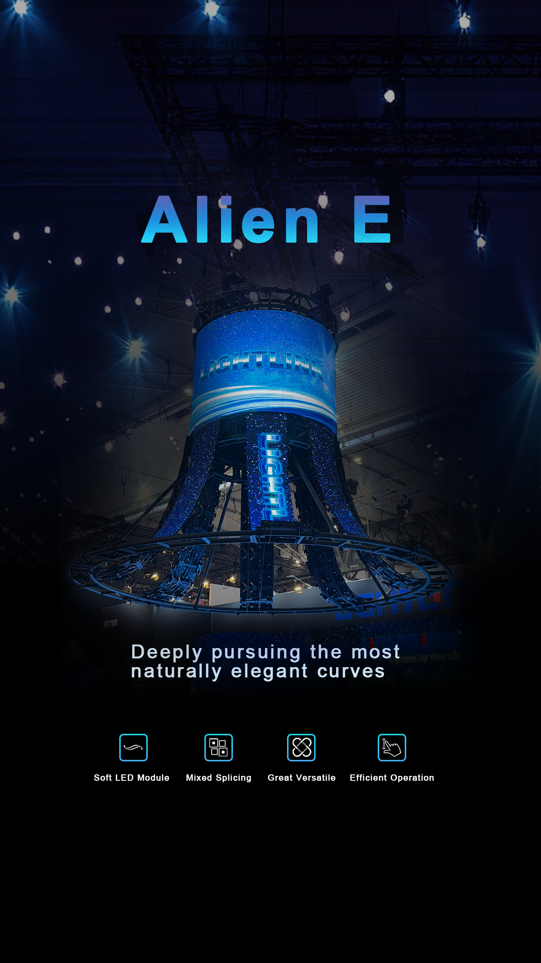 Flexible LED Screen - Lightlink Alien E