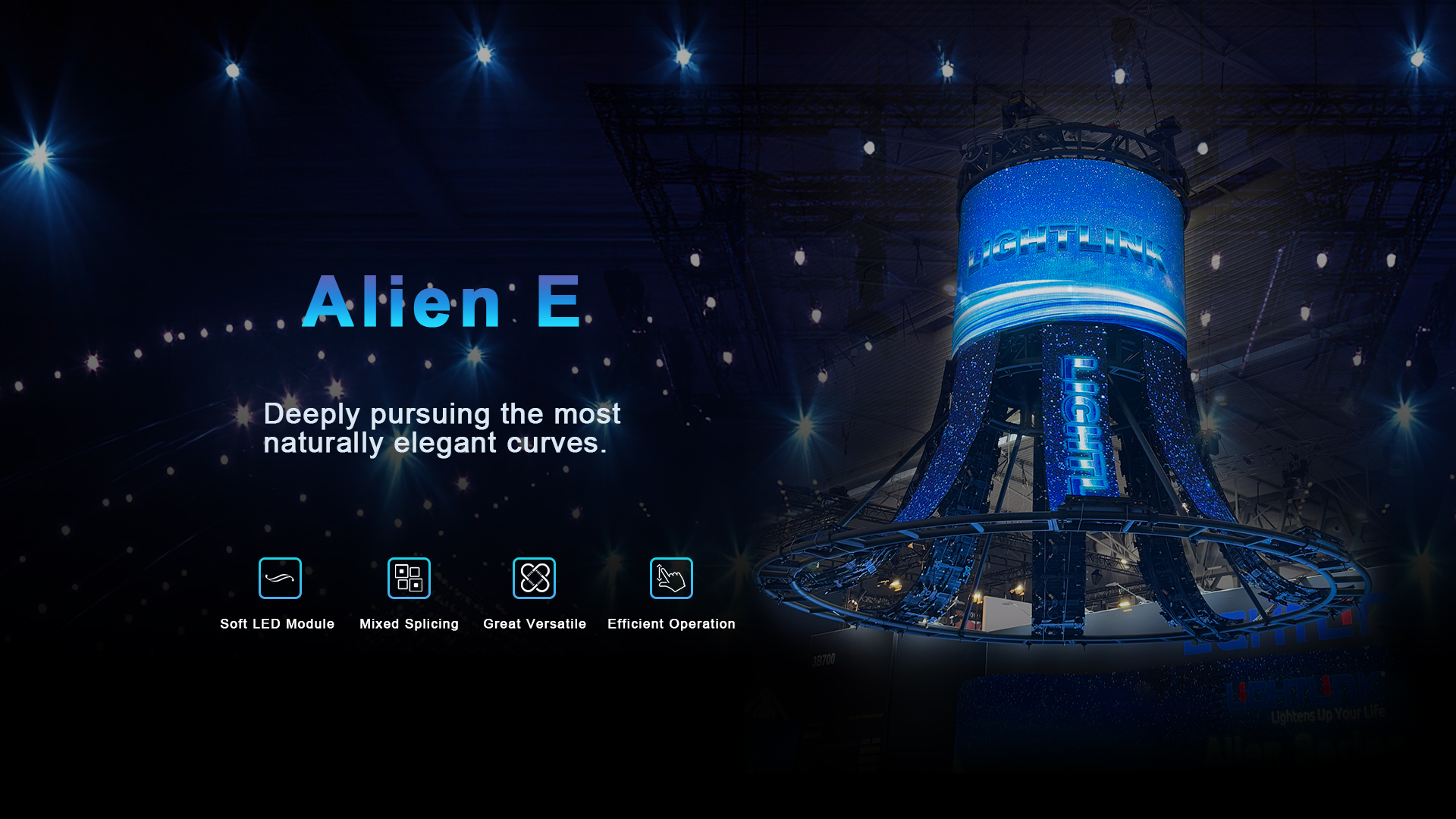 Flexible LED Screen - Lightlink Alien E